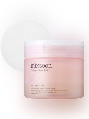 MIXSOON Collagen Toner Pad/ 110 pads 170 ml / 5.74 fl oz 🆕